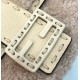 Fendi Medium Baguette Bag In Beige Shearling