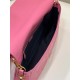 Fendi Large Baguette Bag In Pink FF Nappa Leather