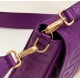 Fendi Large Baguette Bag In Purple FF Nappa Leather