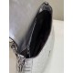 Fendi Large Baguette Bag In Silver FF Metallic Leather