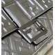 Fendi Large Baguette Bag In Silver FF Metallic Leather