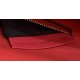 Fendi Baguette Chain Midi Bag In Red Nappa Leather