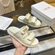 Dior DiorAct Slides In White Lambskin