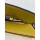 Loewe Puzzle Small Bag In Multicolour Ochre Calfskin