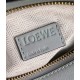 Loewe Puzzle Small Bag In Multicolour Grey Calfskin