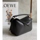 Loewe Puzzle Small Bag In Black Classic Calfskin