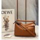 Loewe Puzzle Small Bag In Brown Classic Calfskin