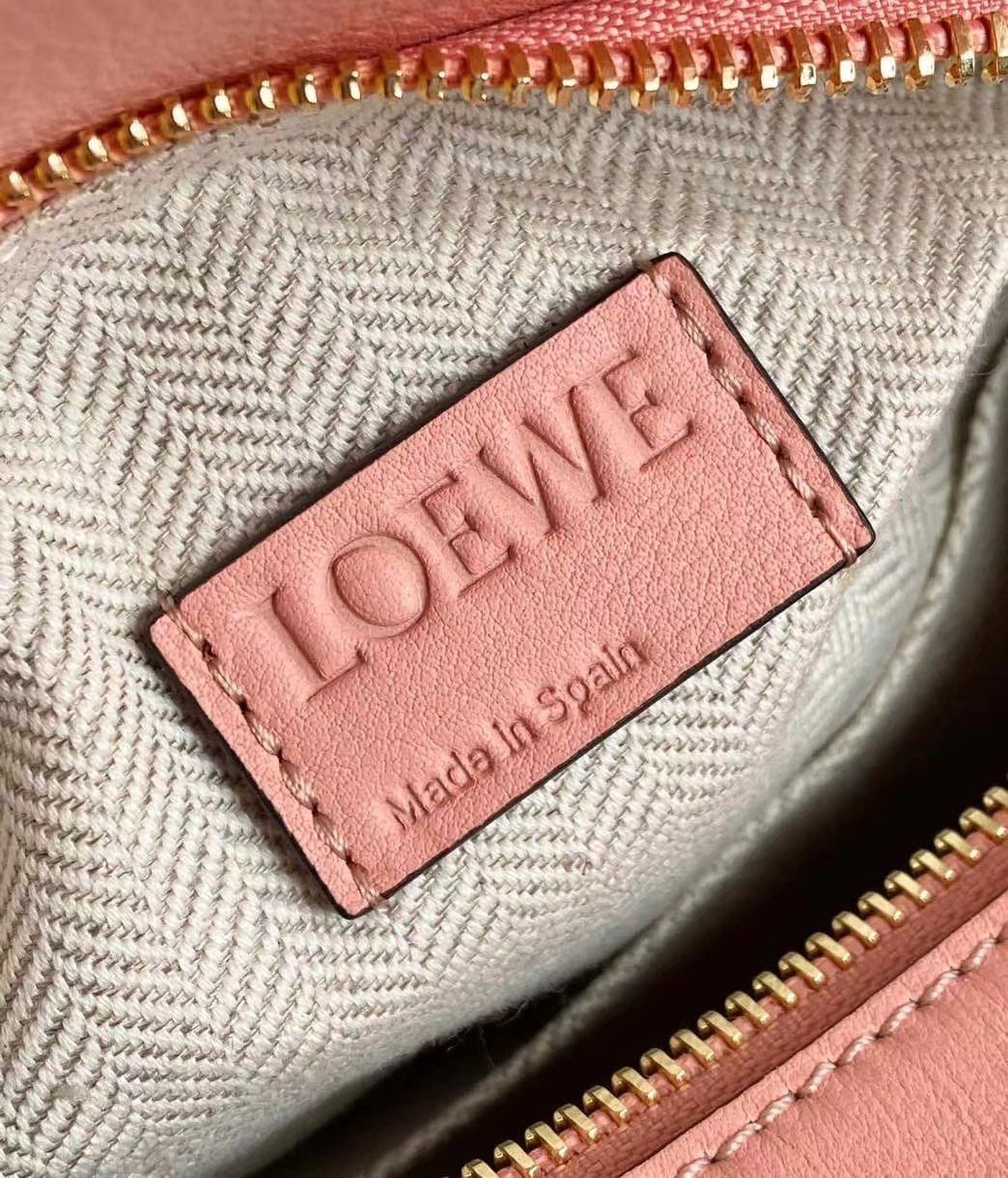 Loewe Puzzle Small Bag In Blossom Classic Calfskin