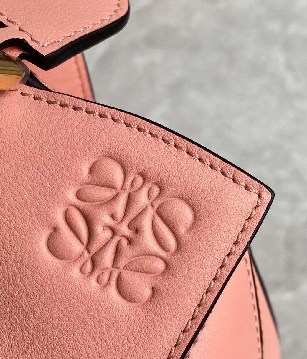 Loewe Puzzle Small Bag In Blossom Classic Calfskin