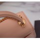 Bvlgari Serpenti Forever Small Top Handle Bag with Chain Nude