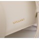 Bvlgari Serpenti Forever Small Top Handle Bag with Chain White