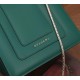 Bvlgari Serpenti Forever Small Bag In Green Calfskin