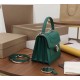 Bvlgari Serpenti Forever Small Bag In Green Calfskin