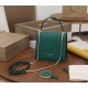 Bvlgari Serpenti Forever Small Bag In Green Calfskin