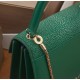 Bvlgari Serpenti Forever Small Bag In Green Galuchat Leather