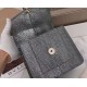 Bvlgari Serpenti Forever Small Bag In Grey Karung Leather