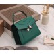 Bvlgari Serpenti Forever Medium Bag In Green Calfskin