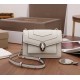 Bvlgari Serpenti Forever Small Crossbody Bag In White Calfskin