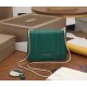 Bvlgari Serpenti Forever Small Crossbody Bag In Green Leather