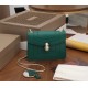 Bvlgari Serpenti Forever Small Crossbody Bag In Green Leather