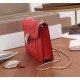 Bvlgari Serpenti Forever Small Crossbody Bag In Red Leather