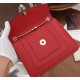 Bvlgari Serpenti Forever Small Crossbody Bag In Red Leather