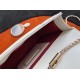 Bvlgari Serpenti Forever Small Crossbody Bag In White Leather