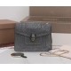 Bvlgari Serpenti Forever Small Crossbody Bag In Karung Leather