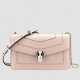 Bvlgari Serpenti Forever Small Cross-body Bag In Beige Calfskin