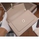 Bvlgari Serpenti Forever Small Cross-body Bag In Beige Calfskin