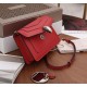 Bvlgari Serpenti Forever Small Cross-body Bag In Red Calfskin