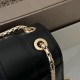 Bvlgari Serpenti Forever Medium Shoulder Bag In Black Calfskin