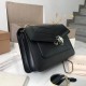 Bvlgari Serpenti Forever Medium Shoulder Bag In Black Calfskin