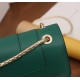 Bvlgari Serpenti Forever Large Shoulder Bag In Green Calfskin