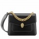 Bvlgari Serpenti Forever Small Crossbody Bag with Chain Black