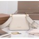 Bvlgari Serpenti Forever Small Crossbody Bag with Chain Ivory