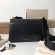 Bvlgari Serpenti Forever Medium Crossbody Bag with Chain Black