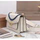 Bvlgari Serpenti Forever Medium Crossbody Bag with Chain White