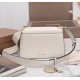 Bvlgari Serpenti Forever Medium Crossbody Bag with Chain White