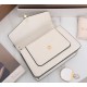 Bvlgari Serpenti Forever Medium Crossbody Bag with Chain White