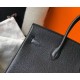 Hermes Birkin 35 Bag in Black Clemence Leather with GHW