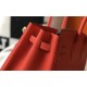 Hermes Birkin 35 Bag in Red Clemence Leather with GHW