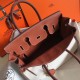 Hermes Birkin 35 Bag in Toile Canvas With Barenia Leather