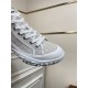 Dior Men's B28 High-top Sneakers In White Oblique Jacquard