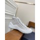 Dior Men's B28 High-top Sneakers In White Oblique Jacquard