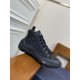 Dior Men's B28 High-top Sneakers In Black Oblique Jacquard