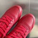 Dior Men's B27 World Tour Sneakers In Red Leather