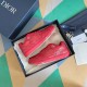 Dior Men's B27 World Tour Sneakers In Red Leather