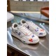 Dior & Kenny Scharf B27 Low-Top Sneakers With Printed Motif