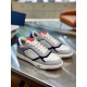 Dior Men's B27 Low-Top Sneakers In Multicolour Leather